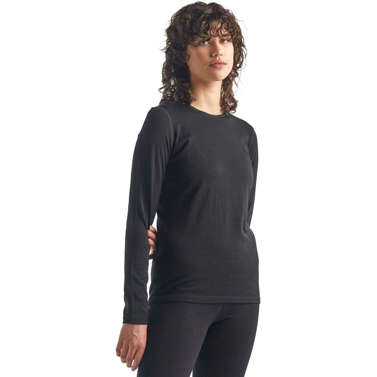 Icebreaker Women's Merino 200 Oasis Long Sleeve Crewe Thermal Top 3 Icebreaker Women's Merino 200 Oasis Long Sleeve Crewe Thermal Top