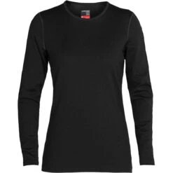 Icebreaker Women's Merino 260 Tech Long Sleeve Crewe Thermal Top