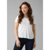 Prana Women's Foundation Short Sleeve Vneck 11 Prana Women's Foundation Short Sleeve Vneck -Sport Outfits Shop 1971451 WHITE 5da27103 05ae 4774 97b0 3855b1651ee0