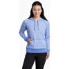 KUHL Women's Stria Pullover Hoody -Sport Outfits Shop 4096 Stria Hoody Blue Iris Front