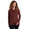 KUHL Women's Lea Pullover -Sport Outfits Shop 4186 lea pullover bordeaux front pdp photo a5977e9b 0c97 411b 887d abbc8375cbec