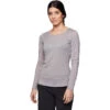 Black Diamond Women's Rhythm Long Sleeve Tee 1 Black Diamond Women's Rhythm Long Sleeve Tee -Sport Outfits Shop 752005 1016 W LS RHYTHM TEE PEWTER 01 1