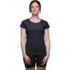Black Diamond Women's Rhythm Short Sleeve Tee -Sport Outfits Shop 752241 0002 W RHYTHM TEE BLACK 01