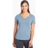 KUHL Women's Juniper Short Sleeve -Sport Outfits Shop 8435 Juniper SS Overcast Front 0a8e2622 ab5a 43ad 865b 804e9293d806