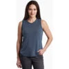 KUHL Women's Konstance Tank -Sport Outfits Shop 8477 Konstance Tank Metal Blue Front 1