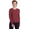 KUHL Women's Konstance Long Sleeve 6 KUHL Women's Konstance Long Sleeve -Sport Outfits Shop 8482 Konstance LS Barberry Front