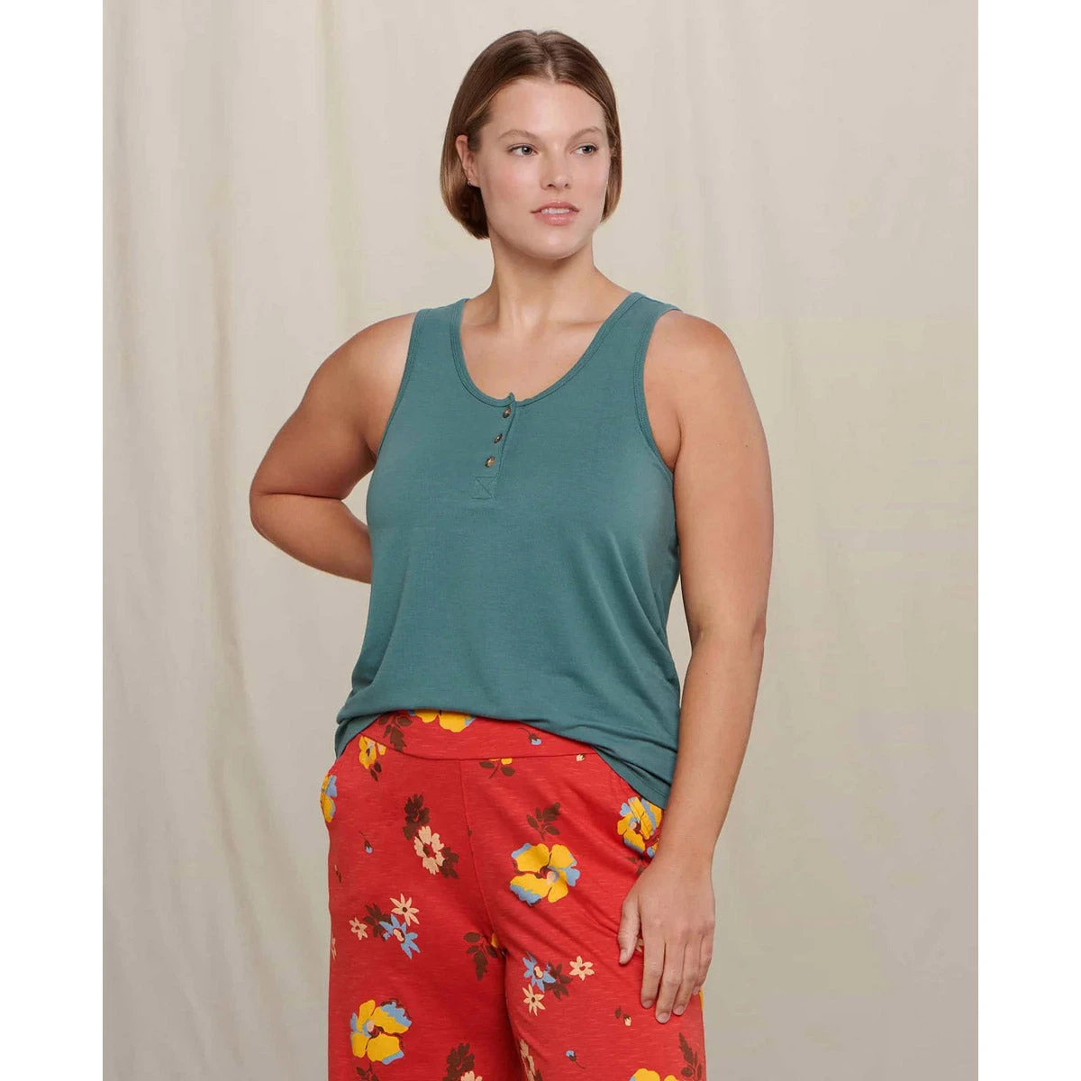 Women's Piru Henley Tank 6 Women's Piru Henley Tank - Image 4