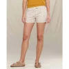 Women's Taj Hemp Short -Sport Outfits Shop T1312008 EGRET THIN STRIPE 1