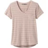 Prana Women's Foundation Short Sleeve Vneck 9 Prana Women's Foundation Short Sleeve Vneck -Sport Outfits Shop W11170142 SPARROWHEATHERSTRIPE ALT 9
