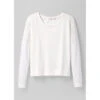Prana Women's Chesterbrook Top -Sport Outfits Shop W21212380 SOFTWHITE ALT 9 8f417dc5 7c43 4af7 84c9 28cbaccb661b