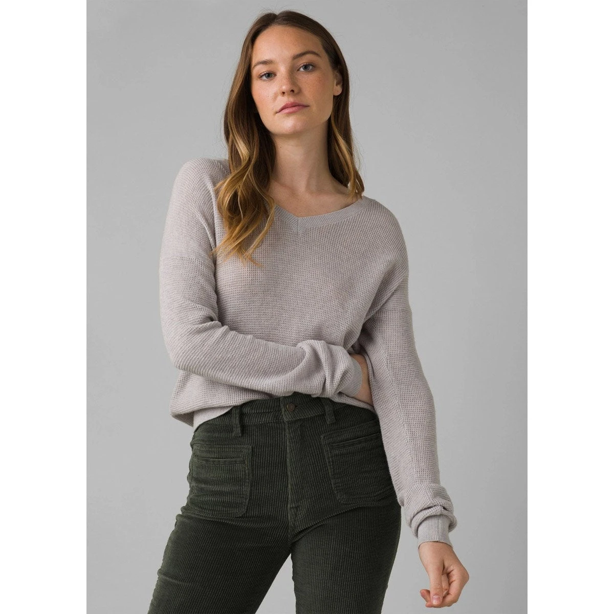 Prana Women's Milani V-Neck Sweater 4 Prana Women's Milani V-Neck Sweater - Image 2
