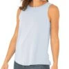 Women's Bamboo Highline Tank -Sport Outfits Shop WHT 107 P 1 1