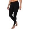 Women's Bamboo Full-Length Tight -Sport Outfits Shop W FullLengthTights Black 1