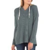 Women's Bamboo Waffle Hoody -Sport Outfits Shop W Waffle Hoody Balsam 1