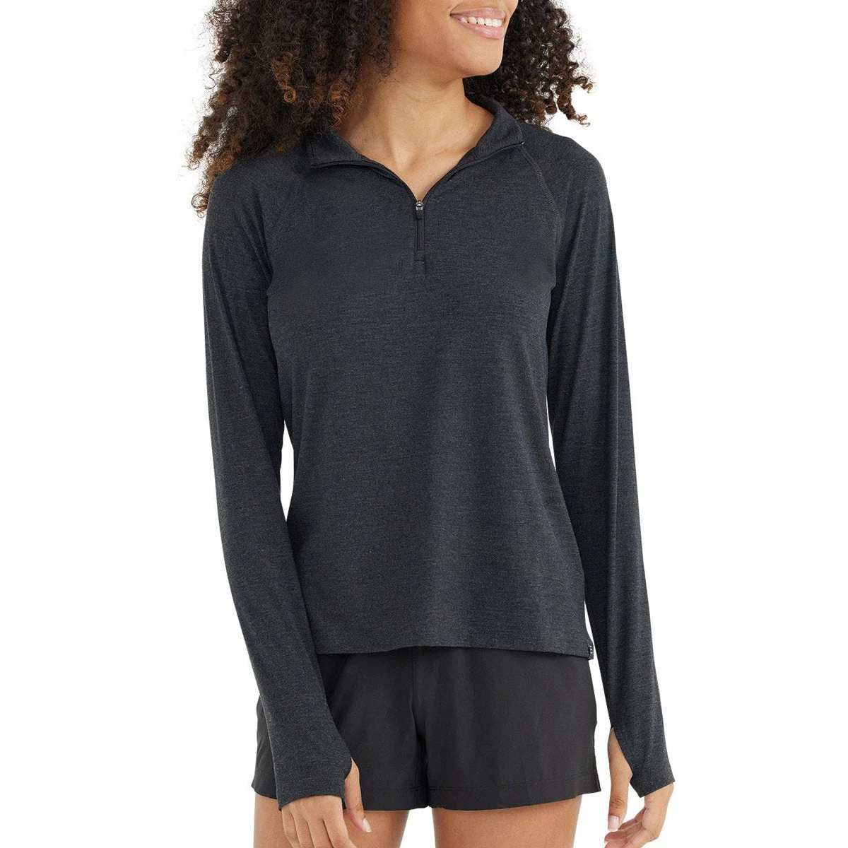Women's Bamboo Flex Quarter Zip 5 Women's Bamboo Flex Quarter Zip - Image 3